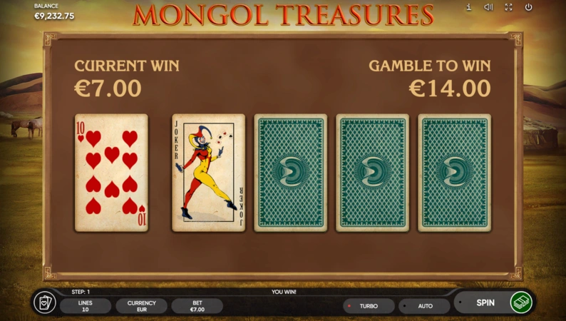 Mongol Treasures Slot Функции Игры