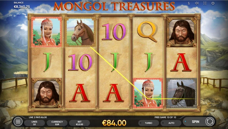 Mongol Treasures Slot Как играть